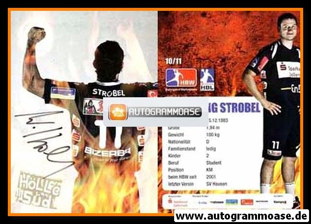Autogramm Handball | HBW Balingen-Weilstetten | 2010 | Wolfgang STROBEL