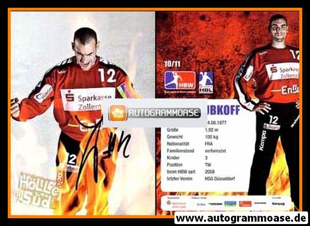 Autogramm Handball | HBW Balingen-Weilstetten | 2010 | Ivan ZOUBKOFF