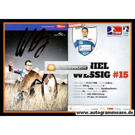 Autogramm Handball | HBW Balingen-Weilstetten | 2012 | Daniel WESSIG