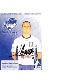 Autogramm Handball | Dessau-Rosslauer HV | 2005 | Jonathan RIVERA VIECO