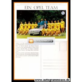 Mannschaftskarte Handball | DHB Deutschland | 1988