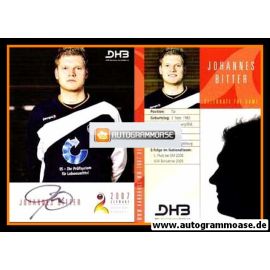 Autogramm Handball | DHB Deutschland | 2007 | Johannes BITTER