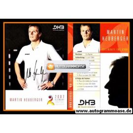 Autogramm Handball | DHB Deutschland | 2007 | Martin HEUBERGER
