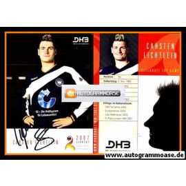 Autogramm Handball | DHB Deutschland | 2007 | Carsten LICHTLEIN