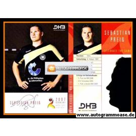 Autogramm Handball | DHB Deutschland | 2007 | Sebastian PREISS
