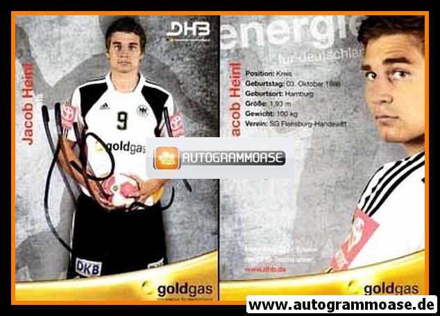 Autogramm Handball | DHB Deutschland | 2010 | Jacob HEINL