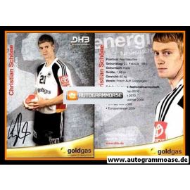 Autogramm Handball | DHB Deutschland | 2010 | Christian SCHÖNE
