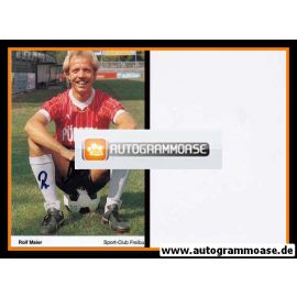 Autogramm Fussball | SC Freiburg | 1986 | Rolf MAIER