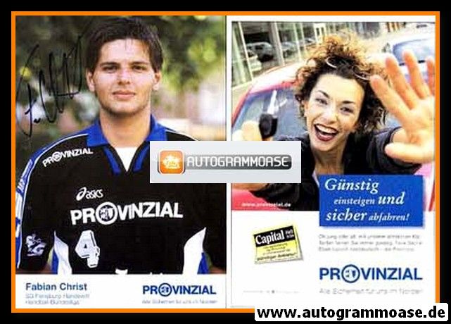 Autogramm Handball | SG Flensburg-Handewitt | 2000 | Fabian CHRIST