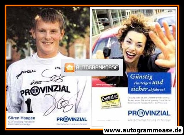 Autogramm Handball | SG Flensburg-Handewitt | 2000 | Sören HAAGEN