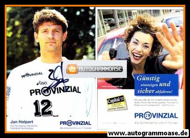 Autogramm Handball | SG Flensburg-Handewitt | 2000 | Jan HOLPERT