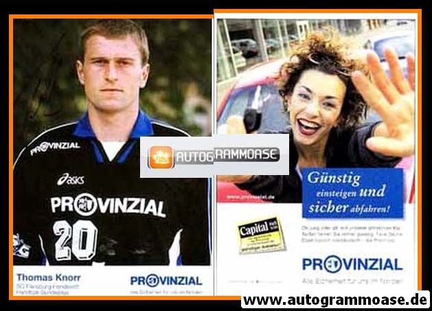 Autogramm Handball | SG Flensburg-Handewitt | 2000 | Thomas KNORR