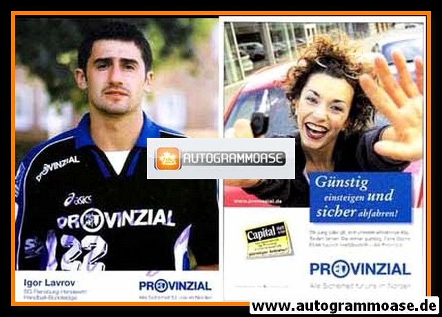 Autogramm Handball | SG Flensburg-Handewitt | 2000 | Igor LAVROV