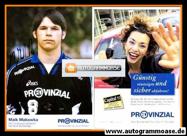 Autogramm Handball | SG Flensburg-Handewitt | 2000 | Maik MAKOWKA