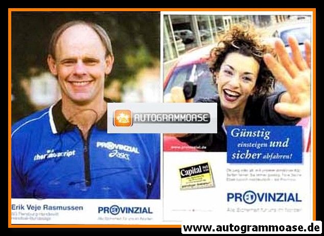 Autogramm Handball | SG Flensburg-Handewitt | 2000 | Erik Veje RASMUSSEN