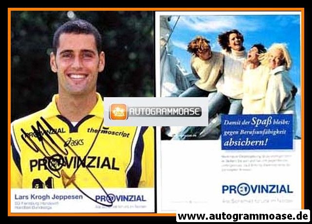 Autogramm Handball | SG Flensburg-Handewitt | 2001 | Lars Krogh JEPPESEN