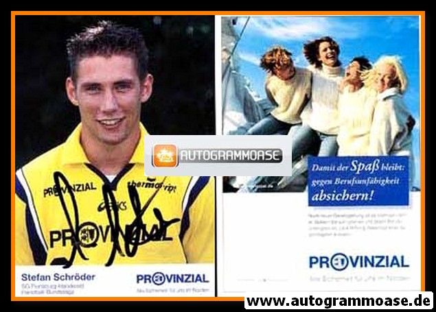 Autogramm Handball | SG Flensburg-Handewitt | 2001 | Stefan SCHRÖDER