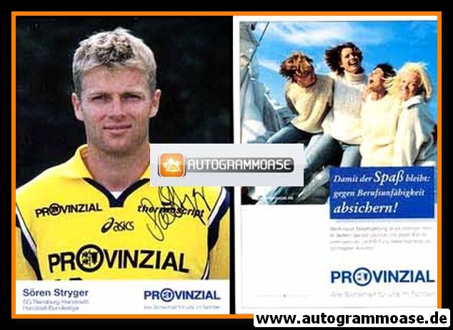 Autogramm Handball | SG Flensburg-Handewitt | 2001 | Sören STRYGER