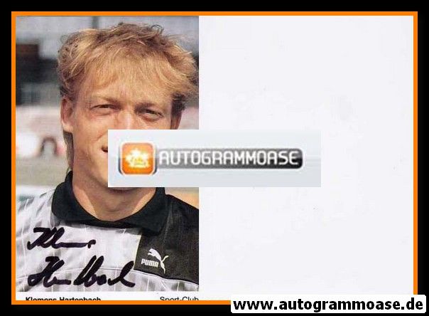 Autogramm Fussball | SC Freiburg | 1987 | Klemens HARTENBACH