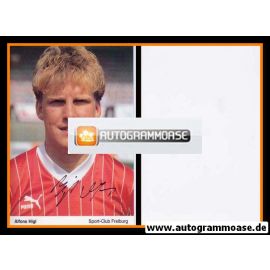 Autogramm Fussball | SC Freiburg | 1987 | Alfons HIGL