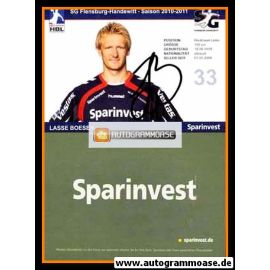 Autogramm Handball | SG Flensburg-Handewitt | 2010 | Lasse BOESEN