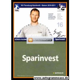 Autogramm Handball | SG Flensburg-Handewitt | 2010 | Sören RASMUSSEN