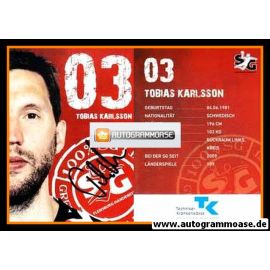 Autogramm Handball | SG Flensburg-Handewitt | 2012 | Tobias KARLSSON