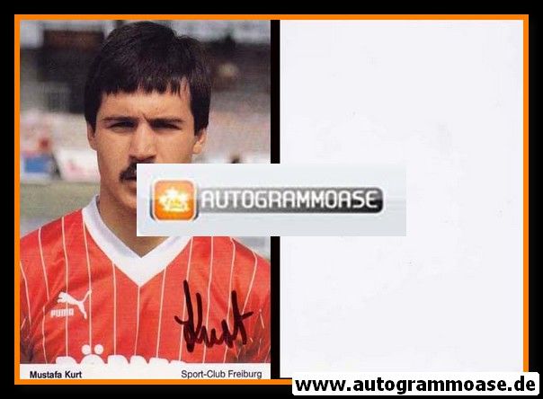 Autogramm Fussball | SC Freiburg | 1987 | Mustafa KURT