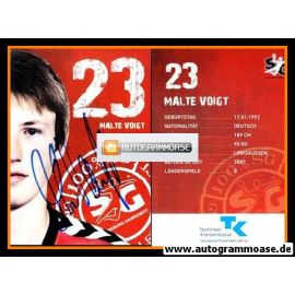 Autogramm Handball | SG Flensburg-Handewitt | 2012 | Malte VOIGT