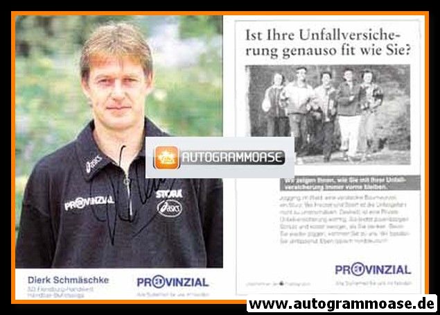 Autogramm Handball | SG Flensburg-Handewitt | 1990er | Dierk SCHMÄSCHKE