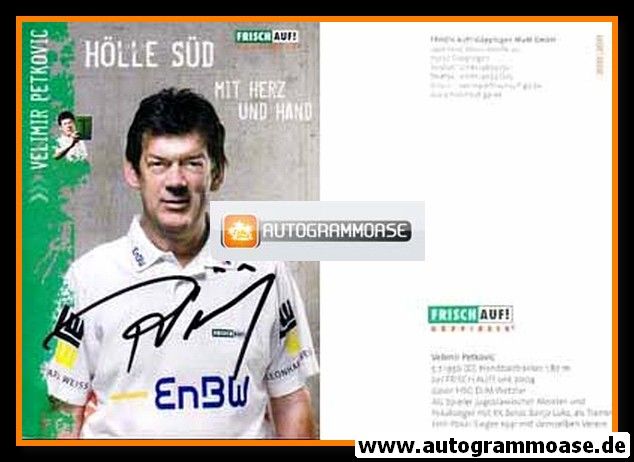 Autogramm Handball | Frisch Auf! Göppingen | 2010 | Velimir PETKOVIC