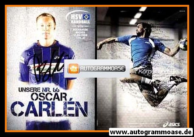 Autogramm Handball | HSV Hamburg | 2011 | Oscar CARLEN