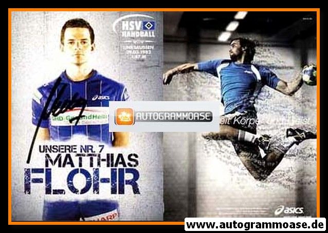 Autogramm Handball | HSV Hamburg | 2011 | Matthias FLOHR