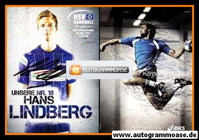 Autogramm Handball | HSV Hamburg | 2011 | Hans LINDBERG