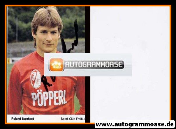 Autogramm Fussball | SC Freiburg | 1988 | Roland BERNHARD