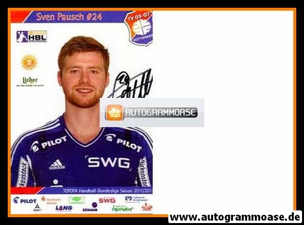 Autogramm Handball | TV Hüttenberg | 2011 | Sven PAUSCH