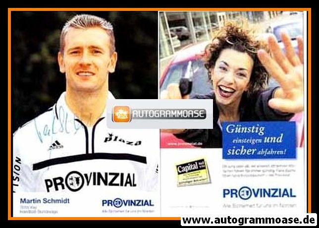 Autogramm Handball | THW Kiel | 2000 | Martin SCHMIDT