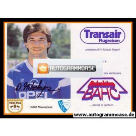 Autogramm Fussball | VfL Bochum | 1987 | Detlef MIKOLAJCZAK