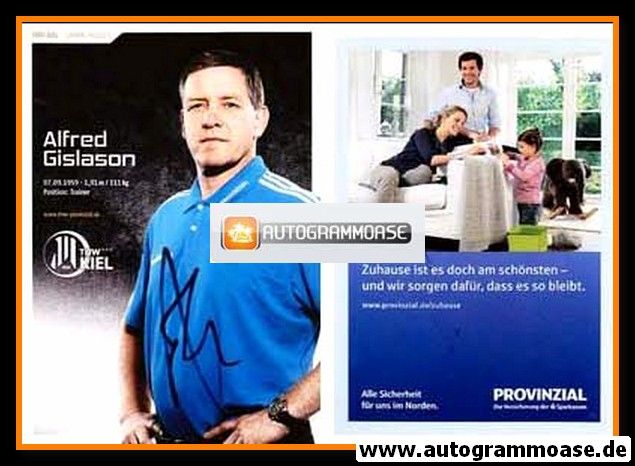 Autogramm Handball | THW Kiel | 2012 | Alfred GISLASON
