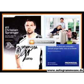 Autogramm Handball | THW Kiel | 2012 | Christian SPRENGER