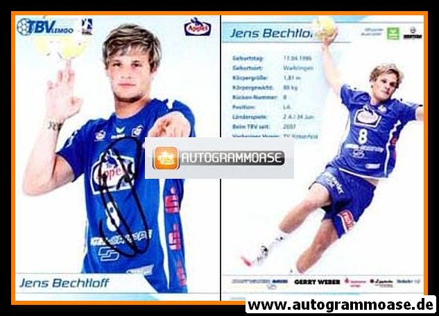 Autogramm Handball | TBV Lemgo | 2010 | Jan BECHTLOFF