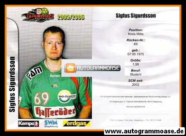 AK Handball | SC Magdeburg | 2005 | Sigfus SIGURDSSON