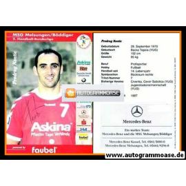 Autogramm Handball | MT Melsungen | 1990er Askina | Predrag KONTIC