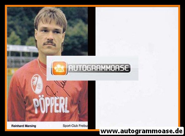 Autogramm Fussball | SC Freiburg | 1988 | Reinhard MARSING