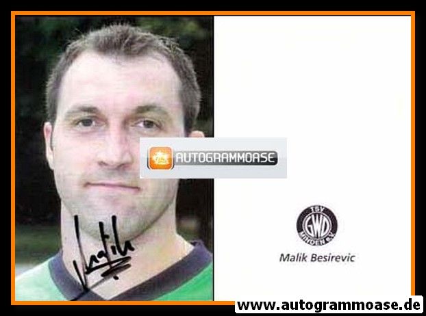 Autogramm Handball | GWD Minden | 2003 | Malik BESIREVIC