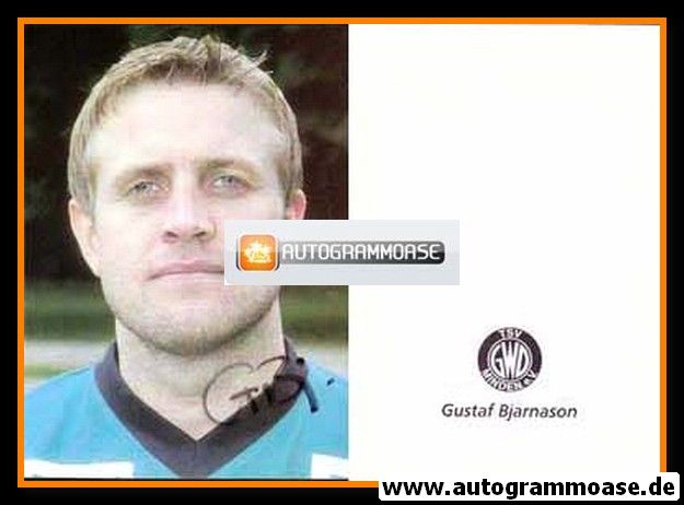 Autogramm Handball | GWD Minden | 2003 | Gustaf BJARNASON