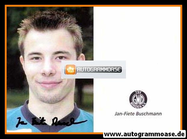 Autogramm Handball | GWD Minden | 2003 | Jan-Fiete BUSCHMANN