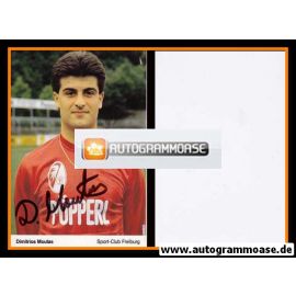 Autogramm Fussball | SC Freiburg | 1988 | Dimitrios MOUTAS