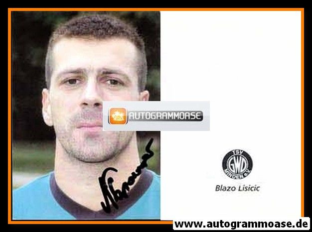 Autogramm Handball | GWD Minden | 2003 | Blazo LISICIC