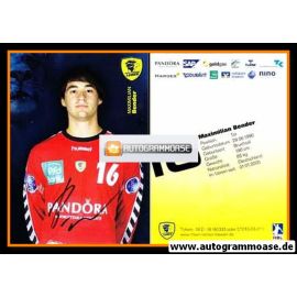 Autogramm Handball | Rhein-Neckar Löwen | 2009 | Maximilian BENDER